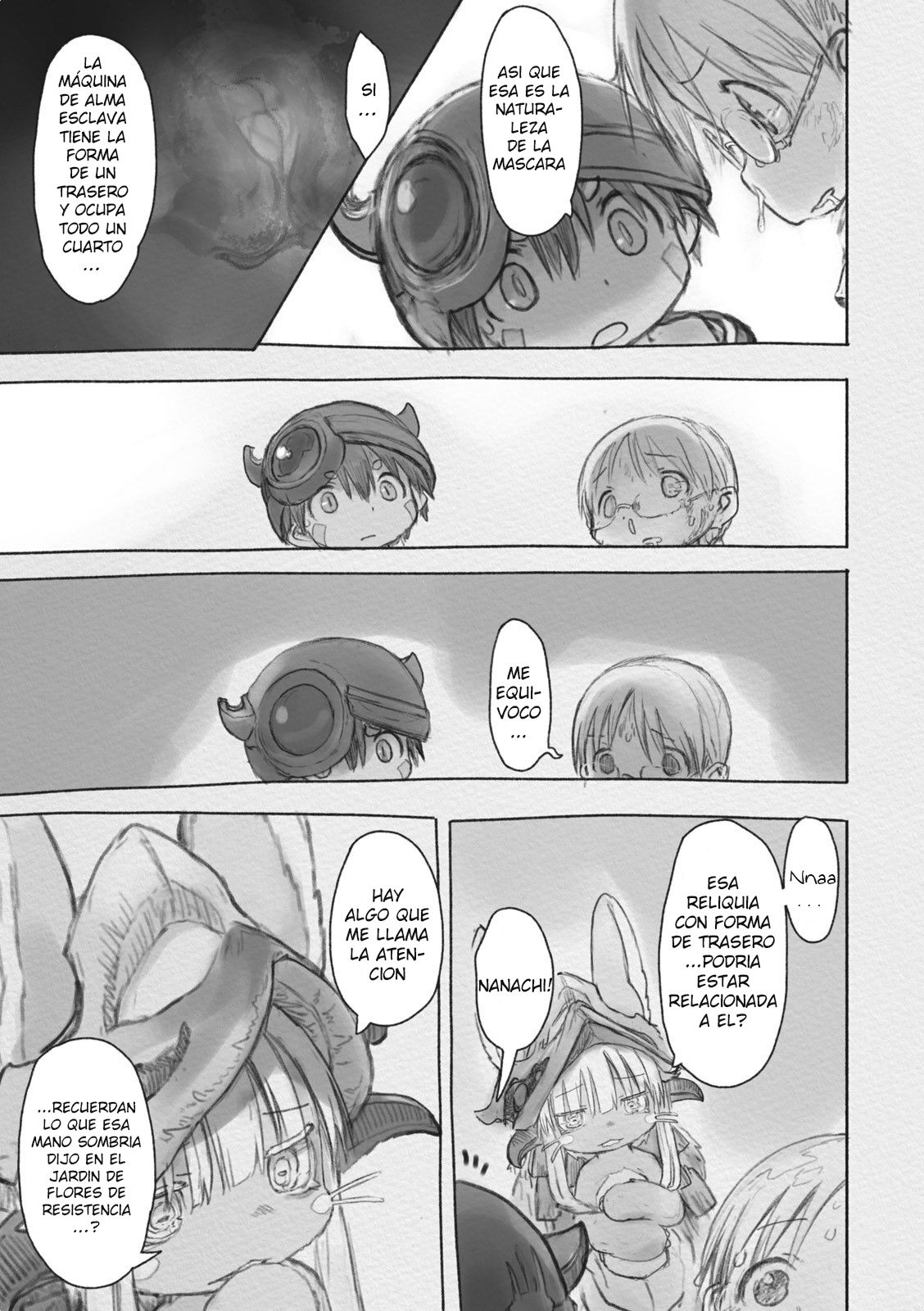 Made in Abyss Capitulo 33: La Naturaleza de la Máscara página 17