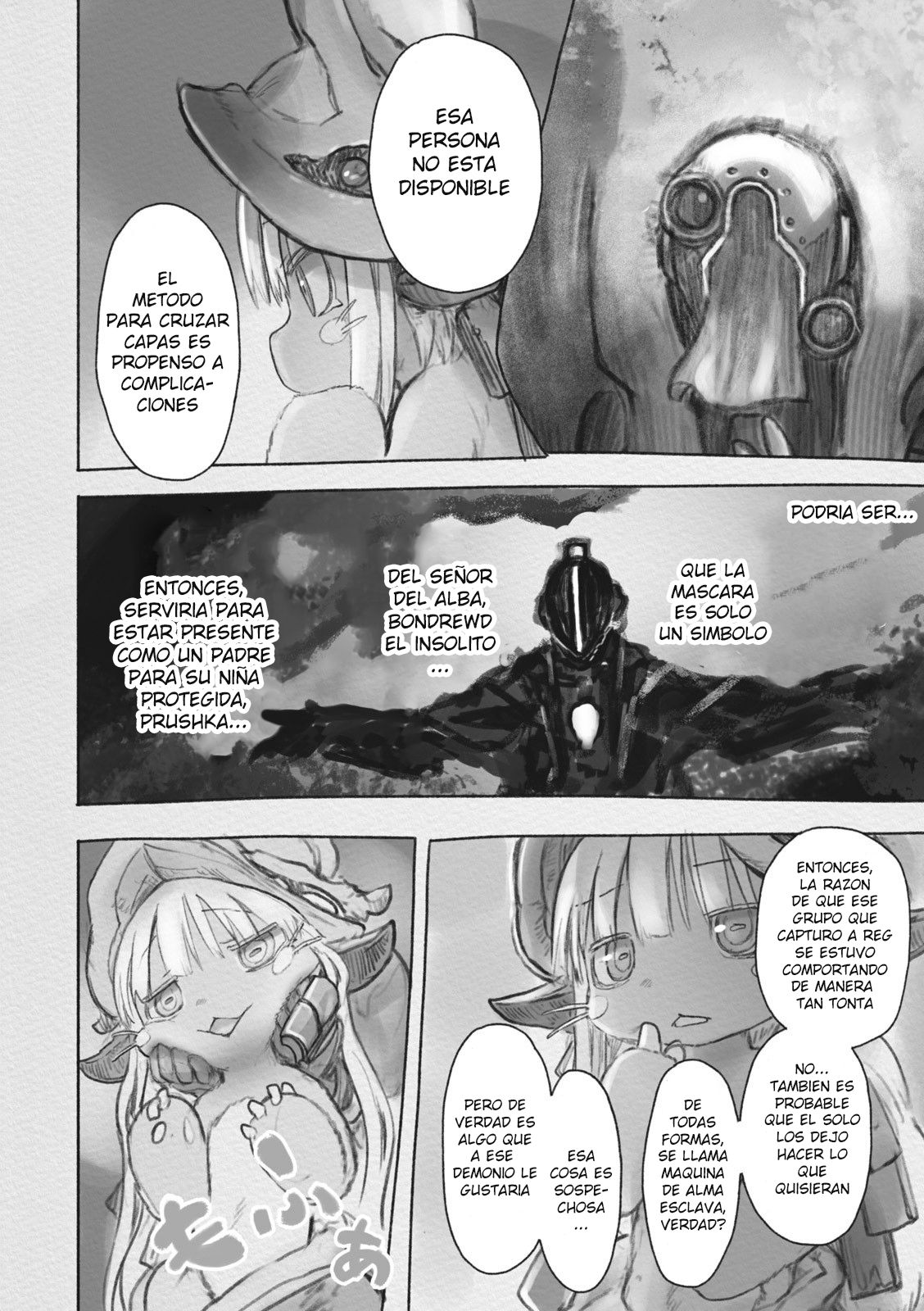 Made in Abyss Capitulo 33: La Naturaleza de la Máscara página 18