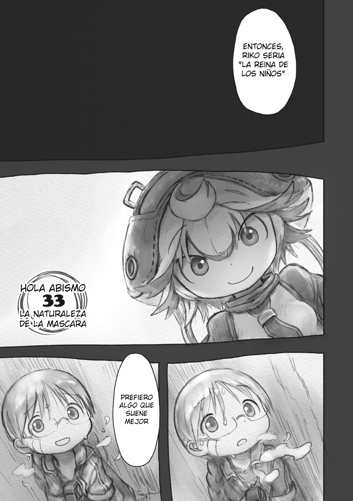 Made in Abyss Capitulo 33: La Naturaleza de la Máscara página 3