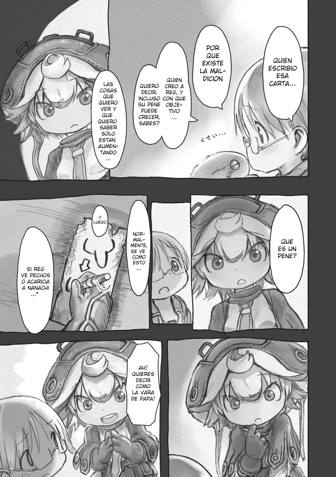 Made in Abyss Capitulo 33: La Naturaleza de la Máscara página 5