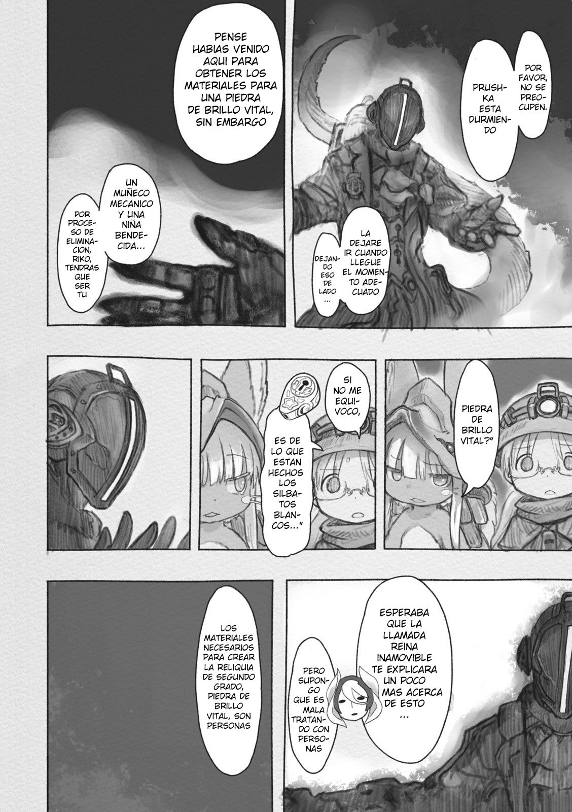 Made in Abyss Capitulo 34: Contraataque página 12