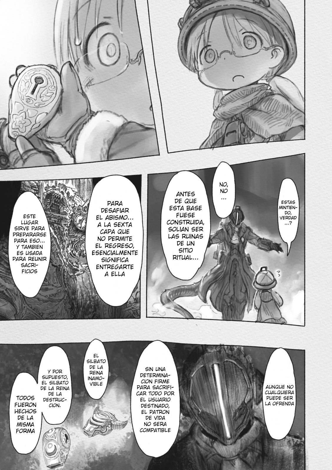 Made in Abyss Capitulo 34: Contraataque página 13