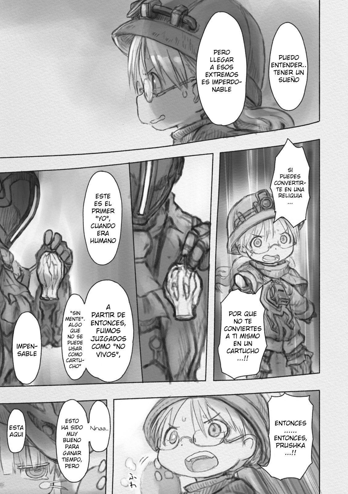 Made in Abyss Capitulo 34: Contraataque página 15
