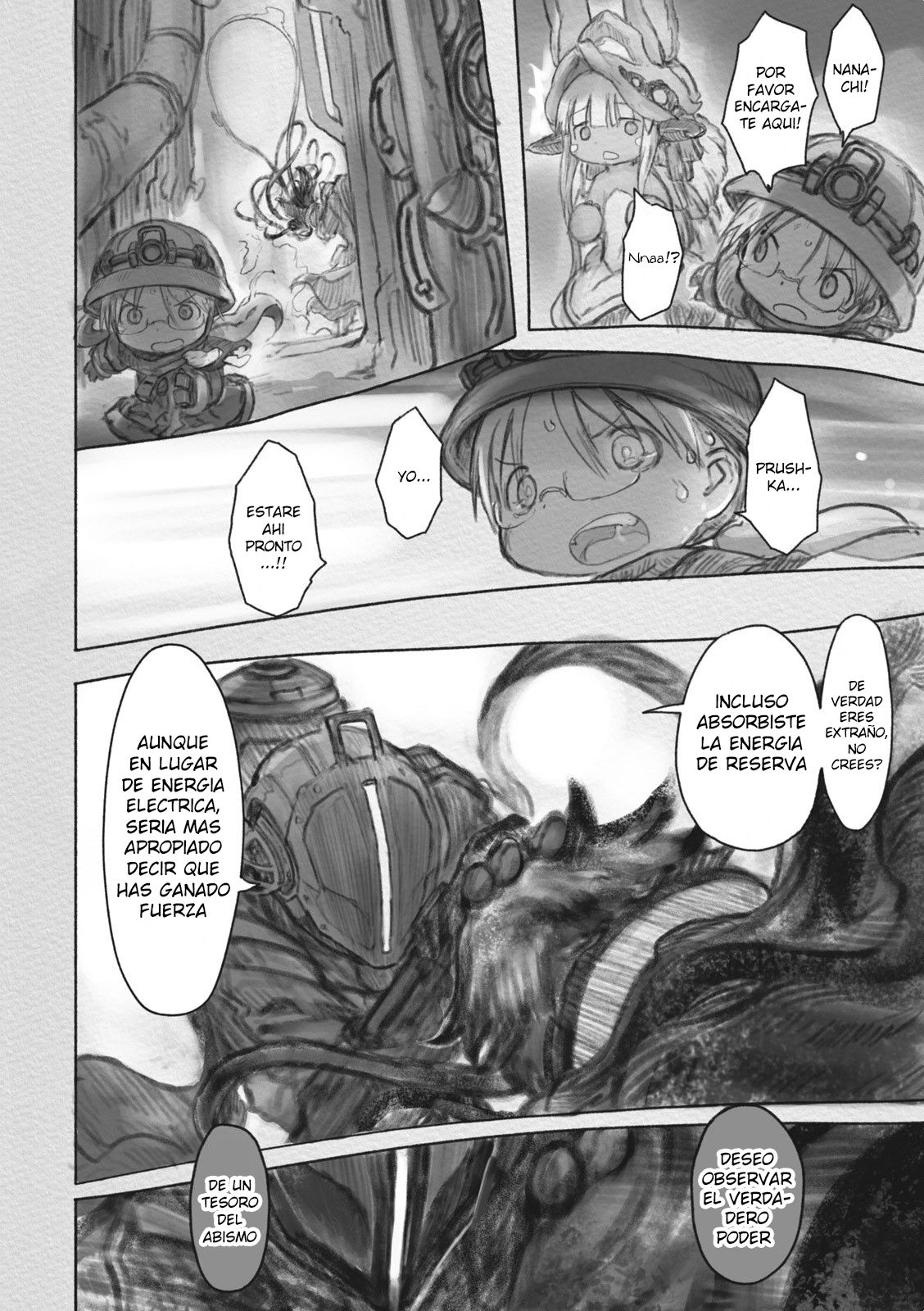 Made in Abyss Capitulo 34: Contraataque página 21