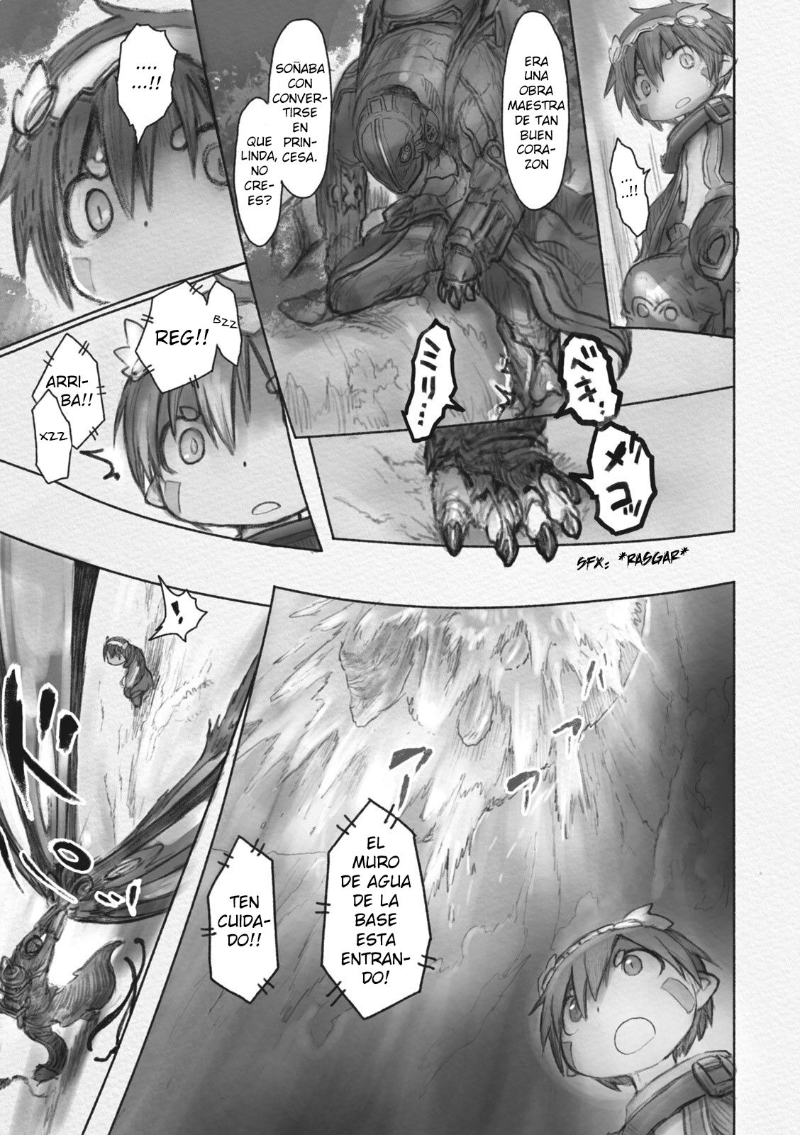 Made in Abyss Capitulo 36: Jardin Miniatura del Alba página 17