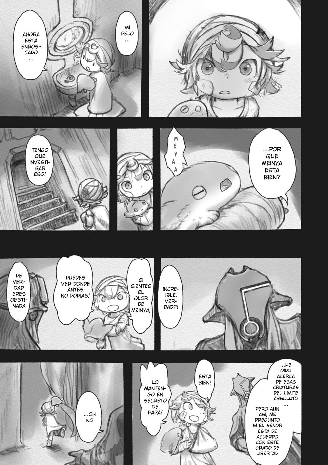 Made in Abyss Capitulo 37: Flor del Alba página 13