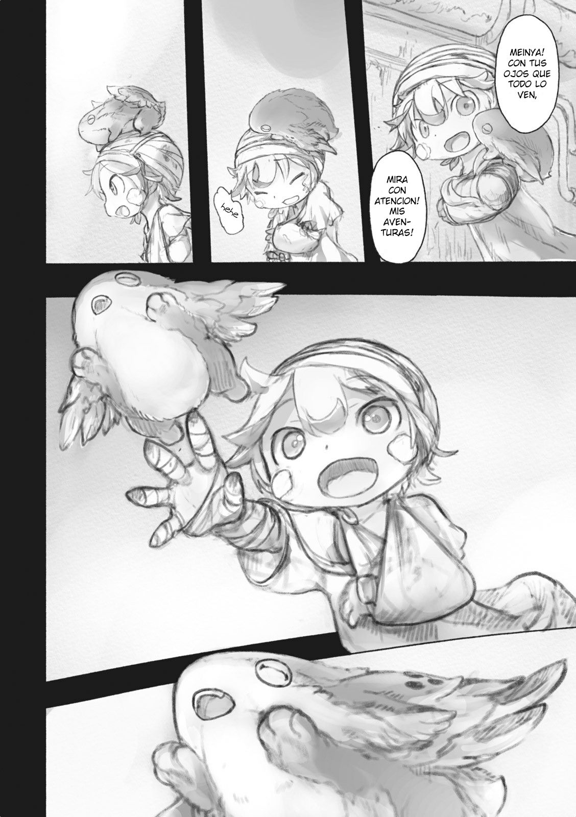 Made in Abyss Capitulo 37: Flor del Alba página 14