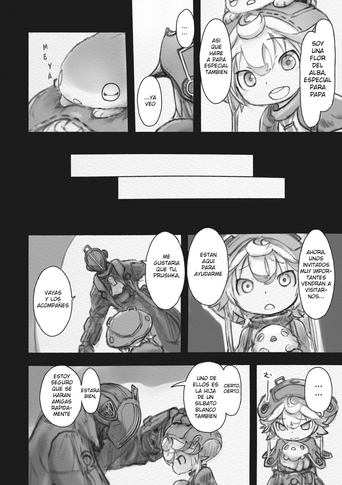 Made in Abyss Capitulo 37: Flor del Alba página 18