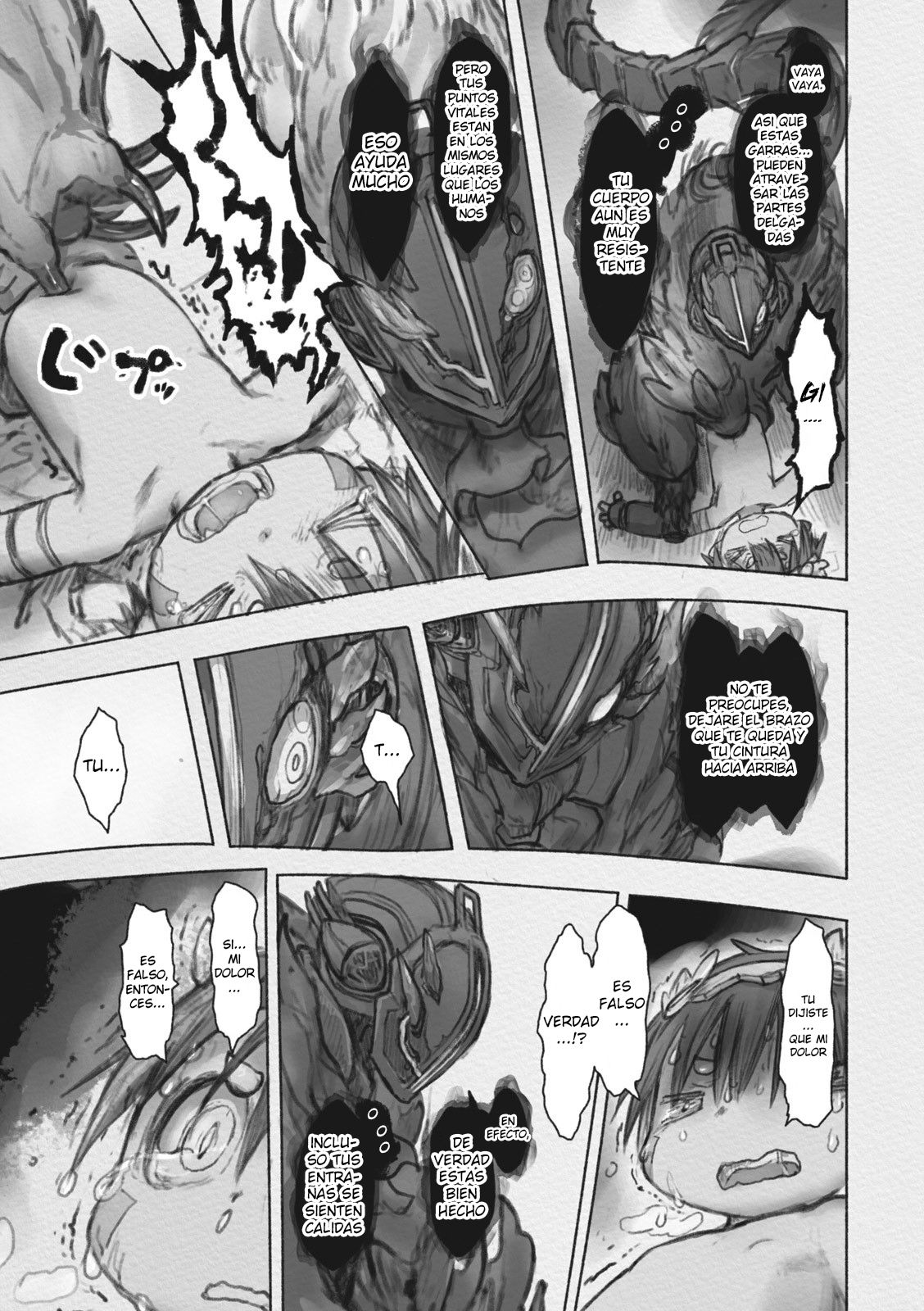 Made in Abyss Capitulo 37: Flor del Alba página 29
