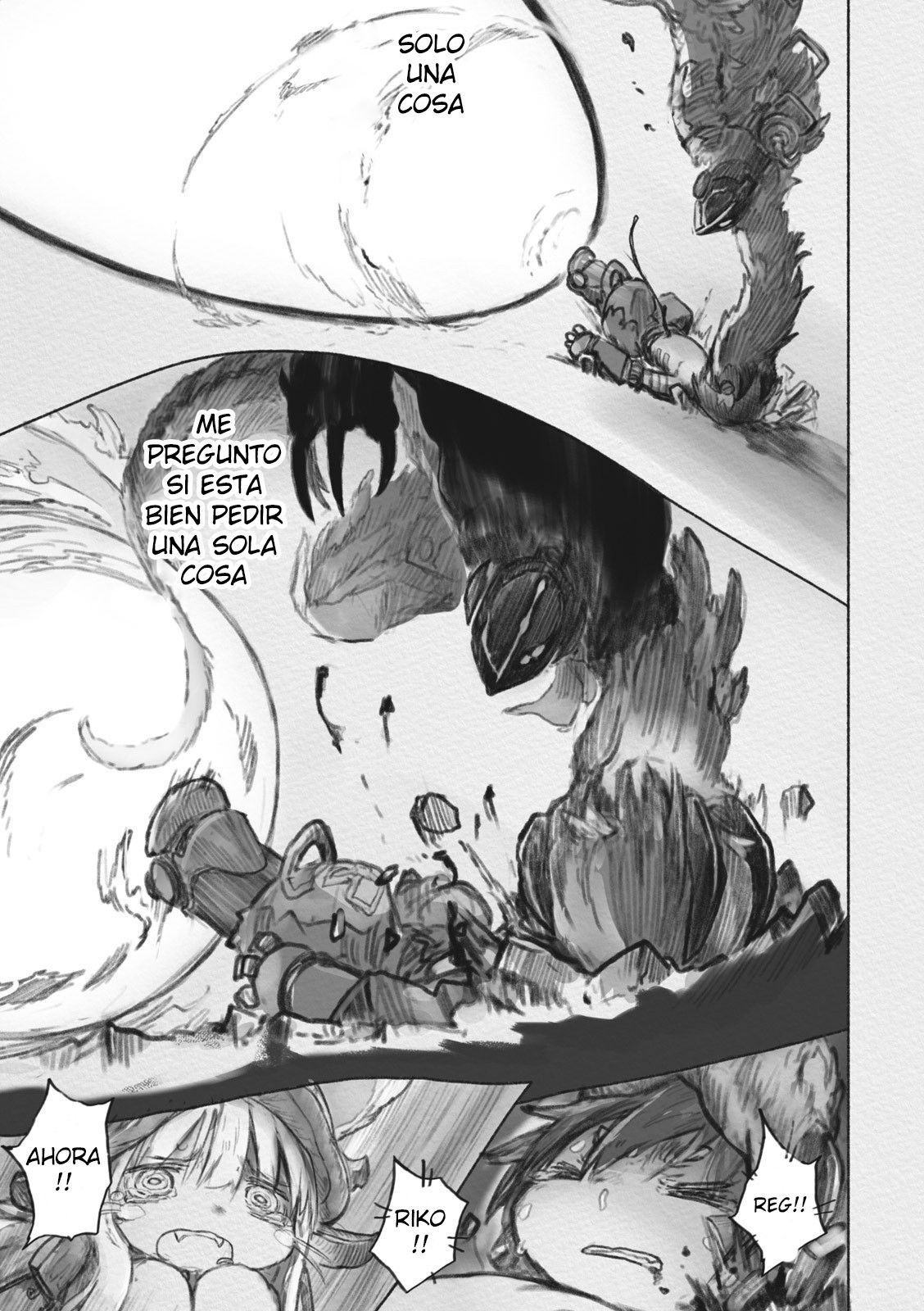 Made in Abyss Capitulo 37: Flor del Alba página 31