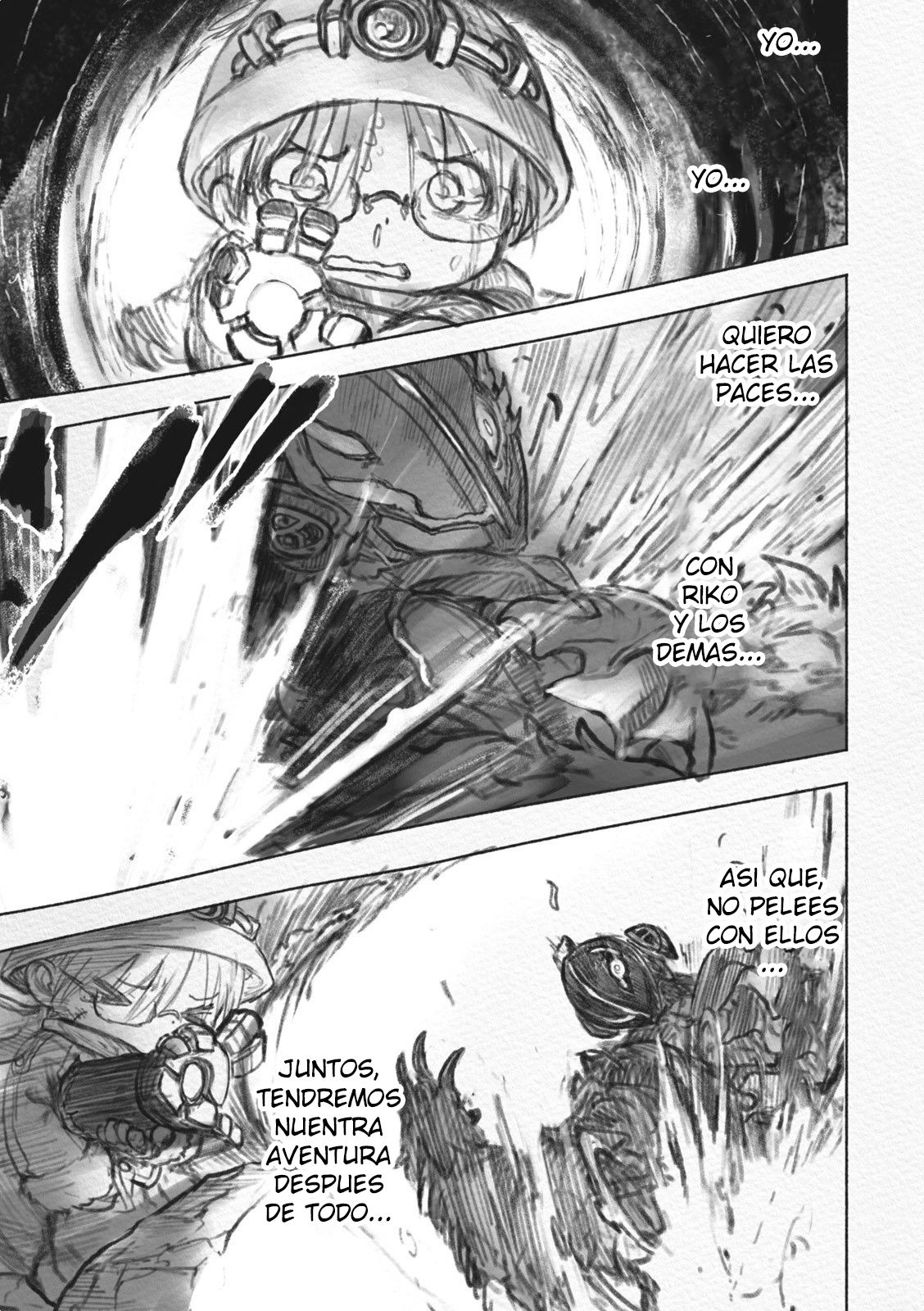 Made in Abyss Capitulo 37: Flor del Alba página 33