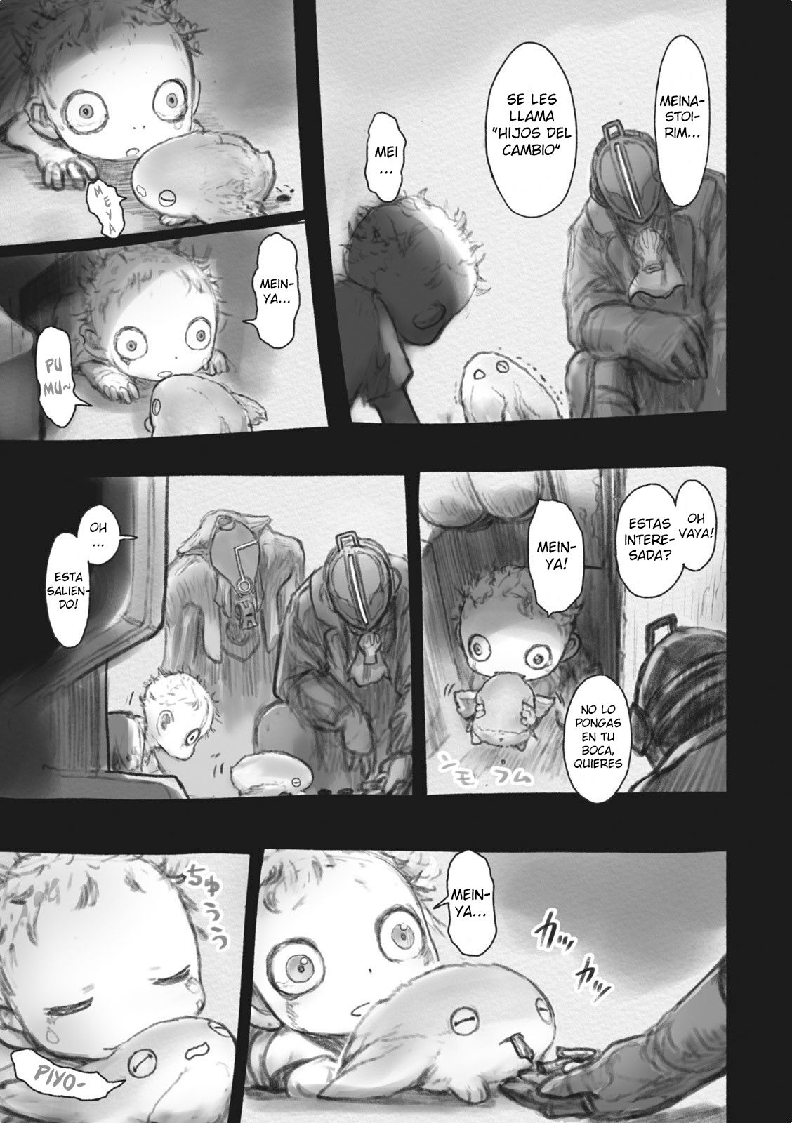 Made in Abyss Capitulo 37: Flor del Alba página 9