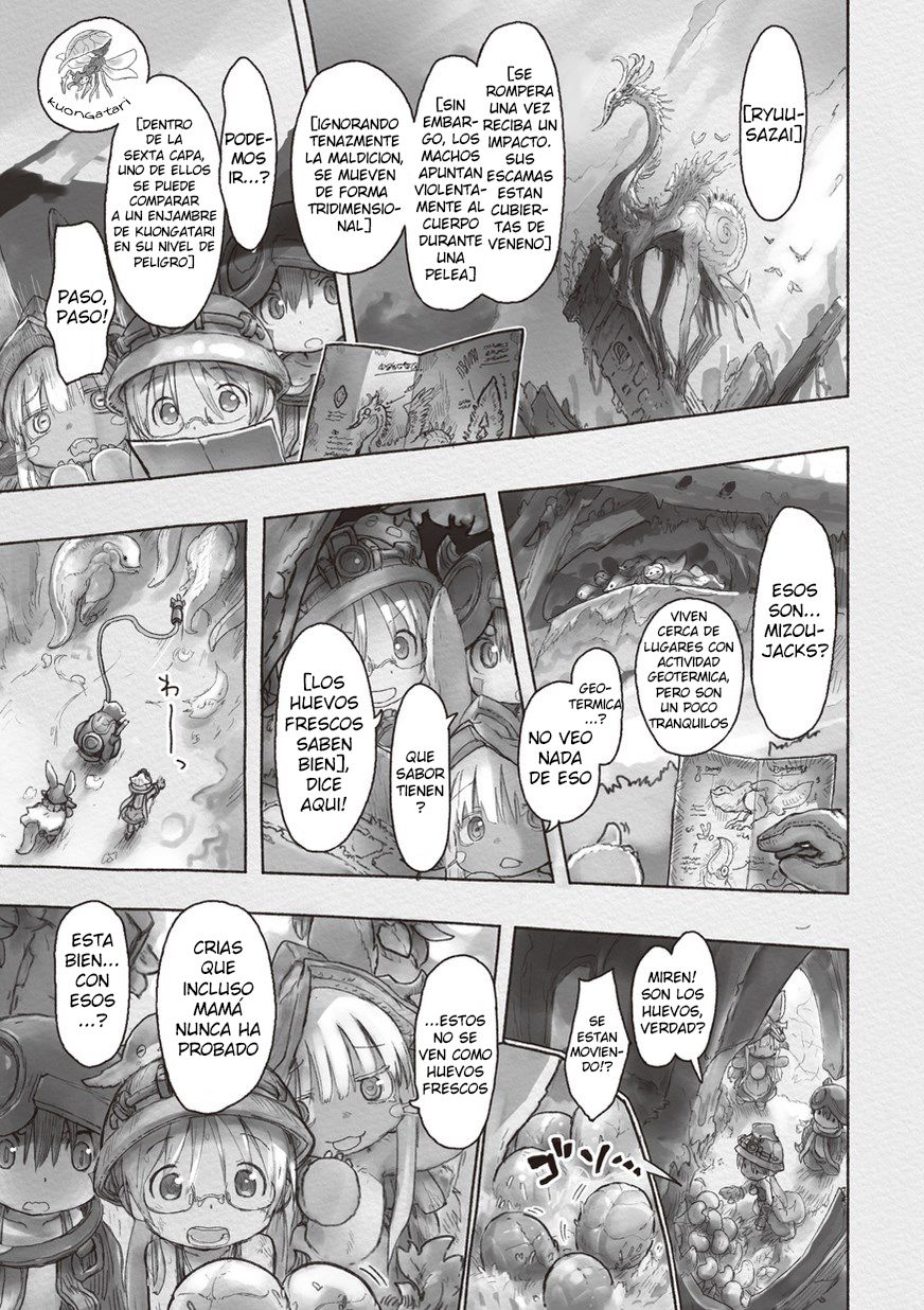 Made in Abyss Capitulo 39: Capital sin Retorno página 18