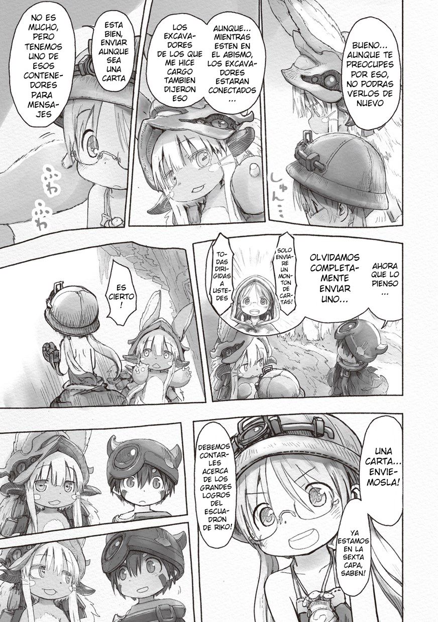 Made in Abyss Capitulo 39: Capital sin Retorno página 28