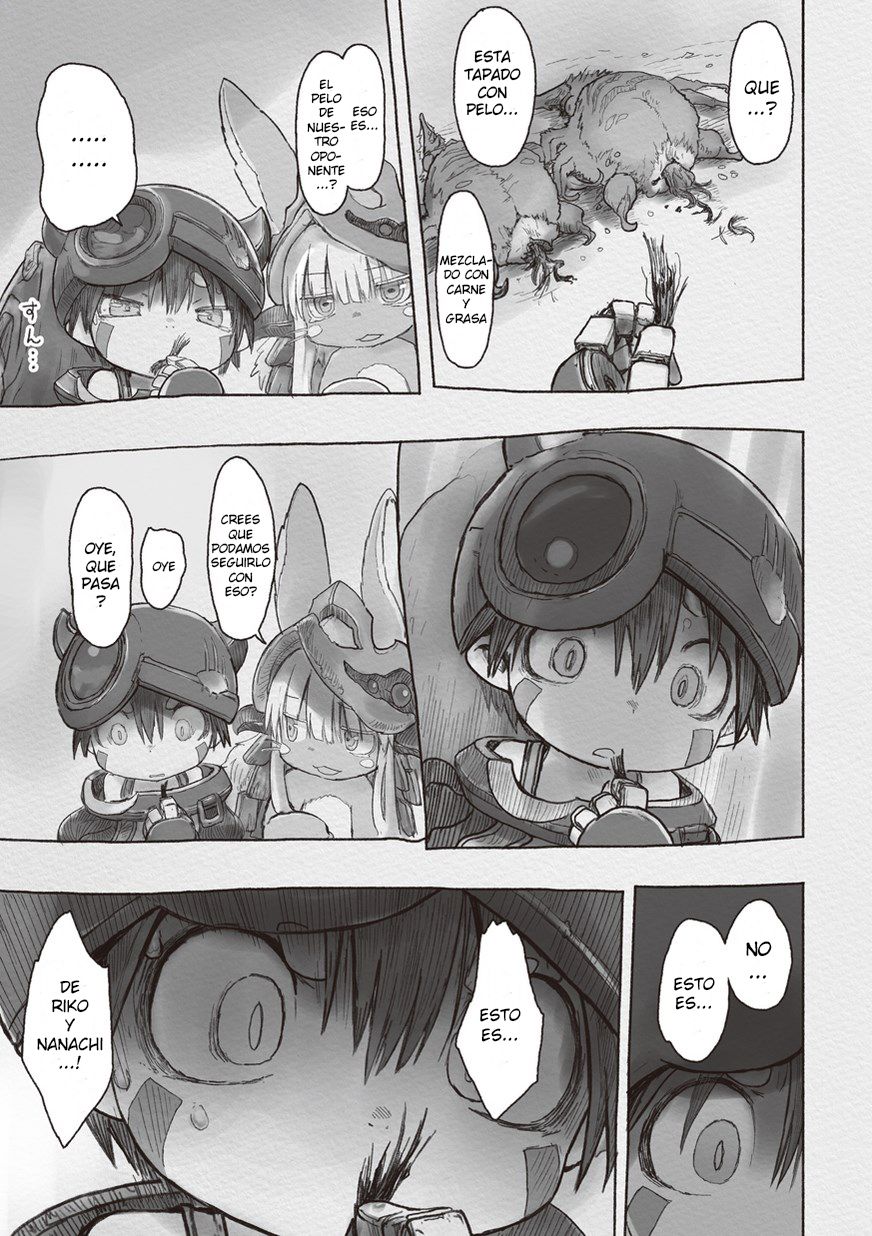 Made in Abyss Capitulo 39: Capital sin Retorno página 38
