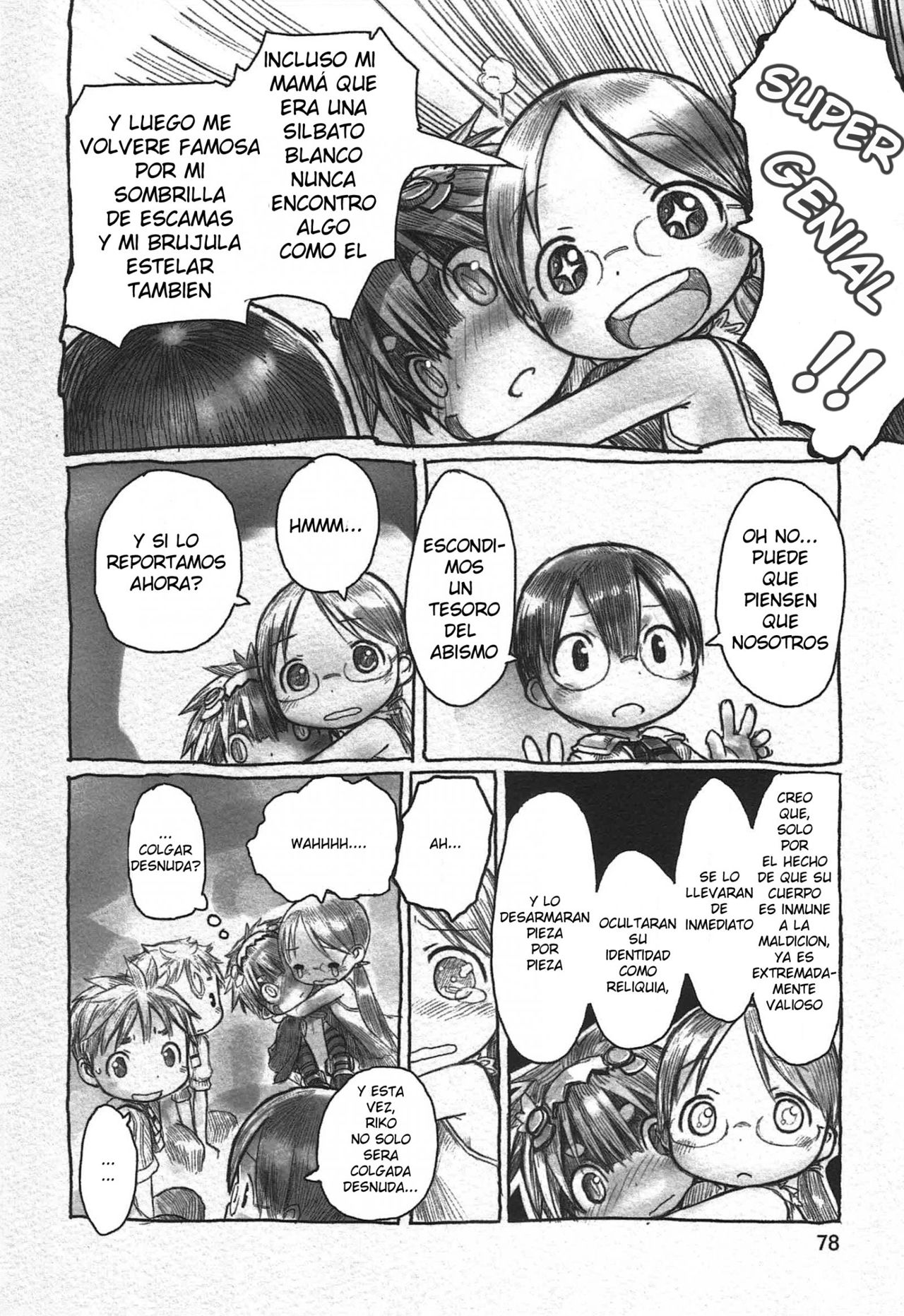 Made in Abyss Capitulo 4: El Orfanato de Belchero página 10