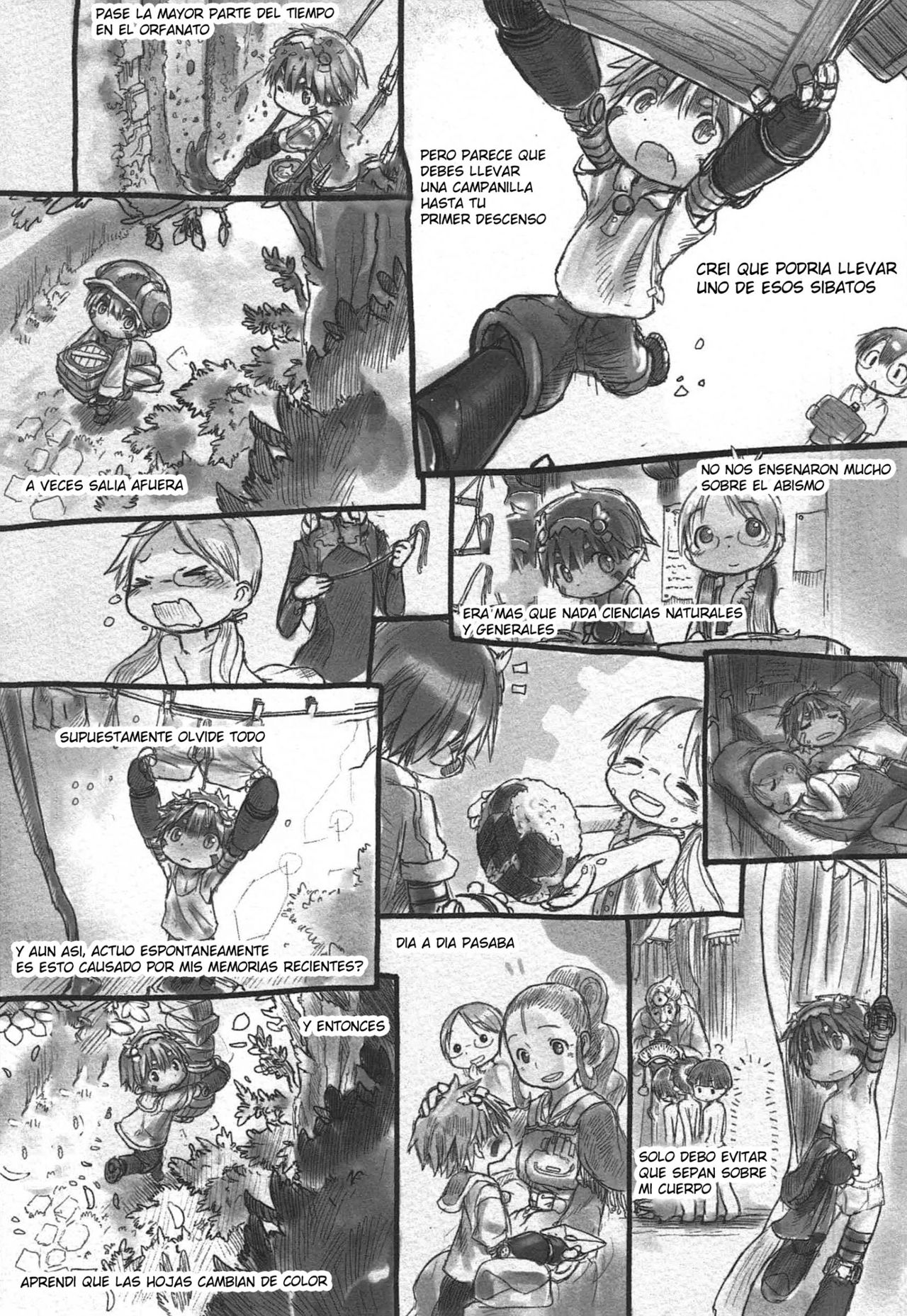 Made in Abyss Capitulo 4: El Orfanato de Belchero página 17