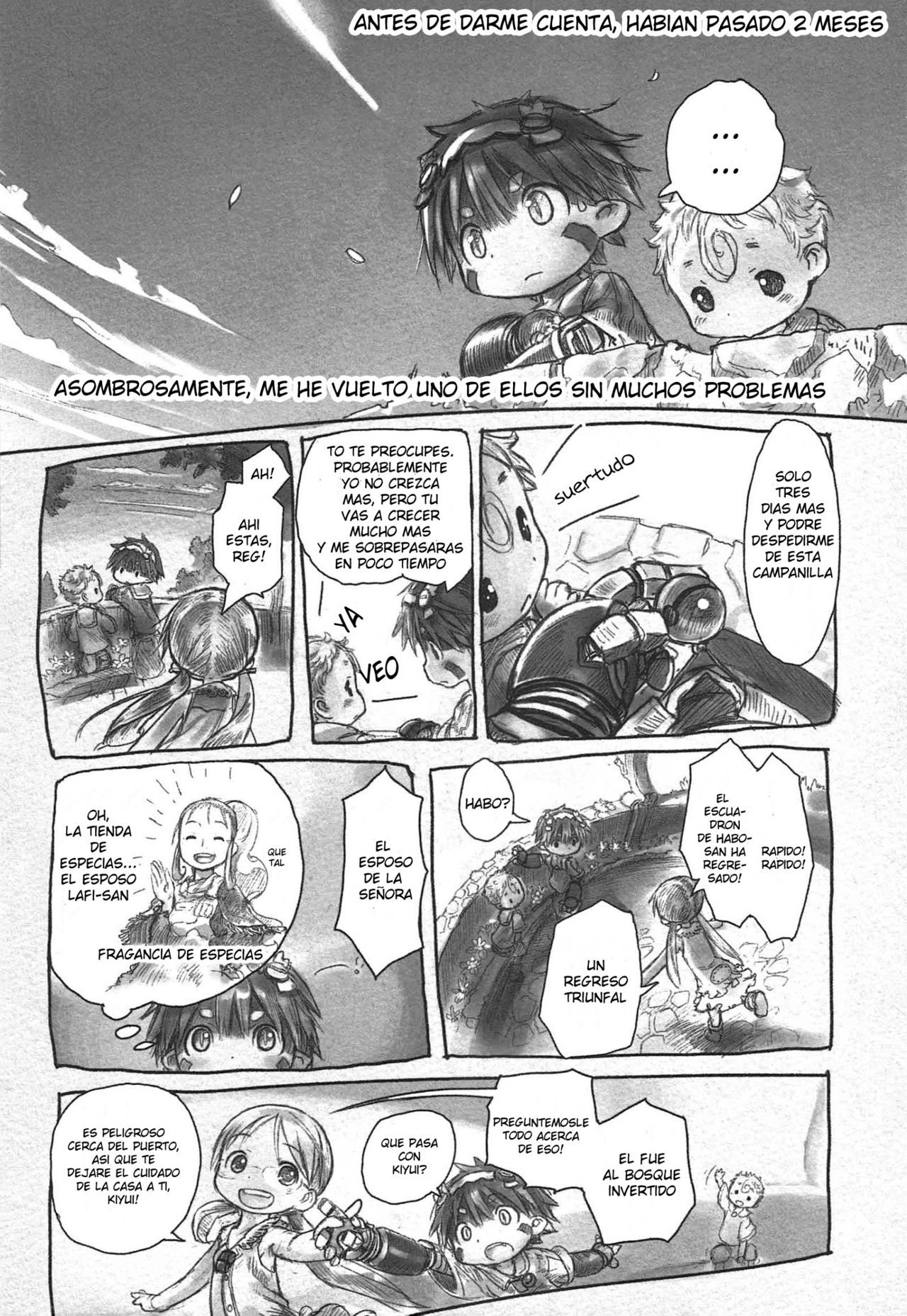 Made in Abyss Capitulo 4: El Orfanato de Belchero página 18