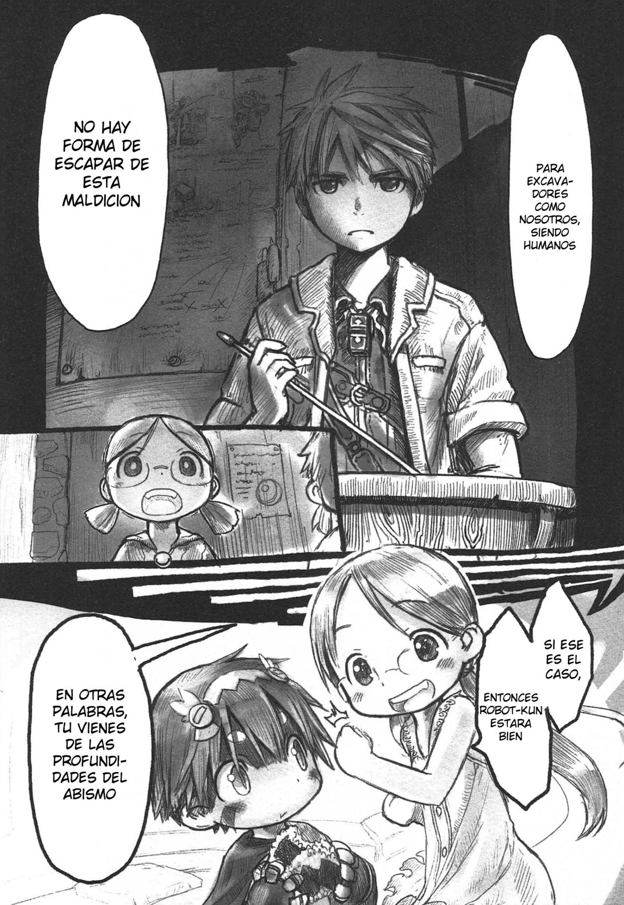 Made in Abyss Capitulo 4: El Orfanato de Belchero página 4