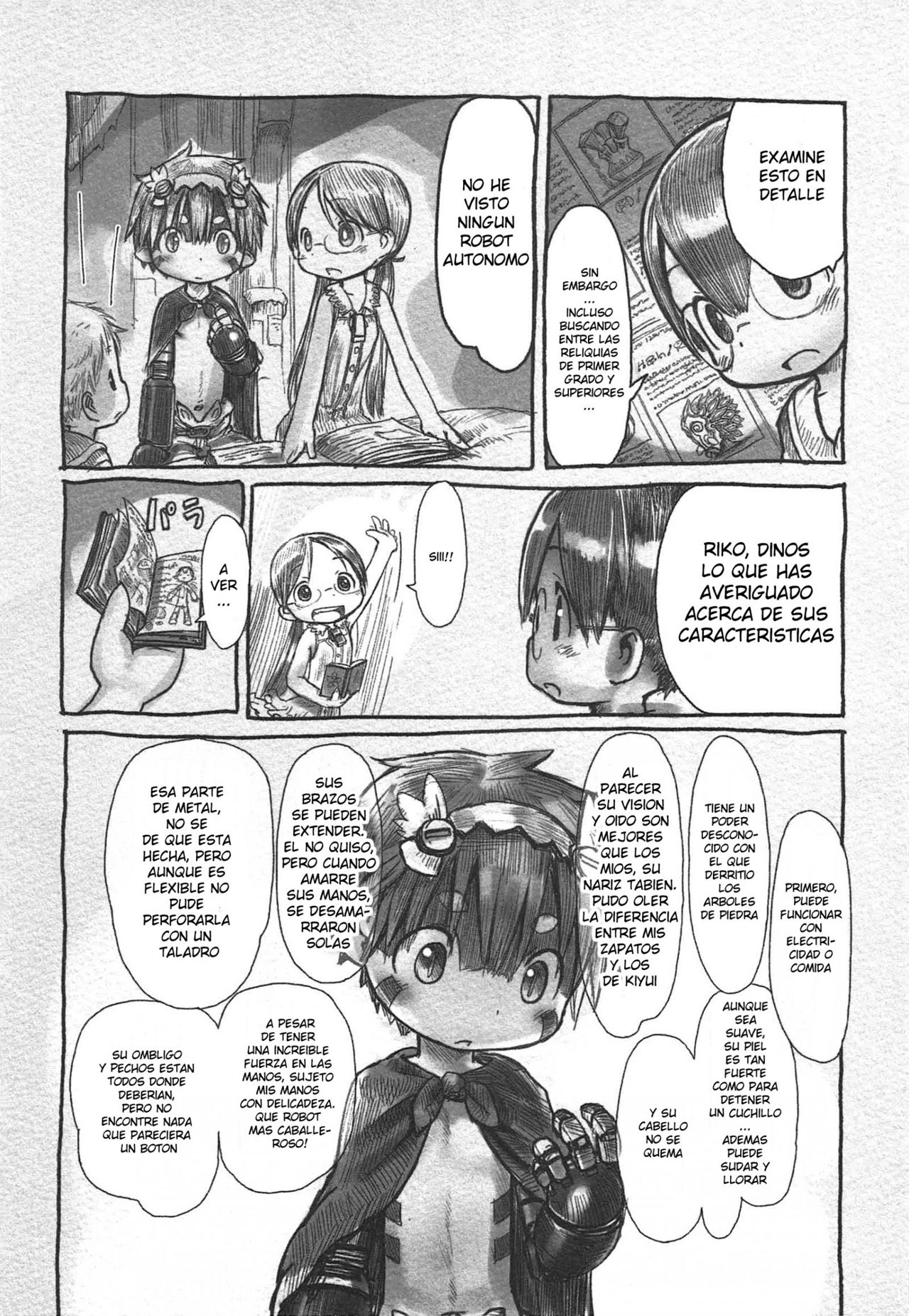Made in Abyss Capitulo 4: El Orfanato de Belchero página 8