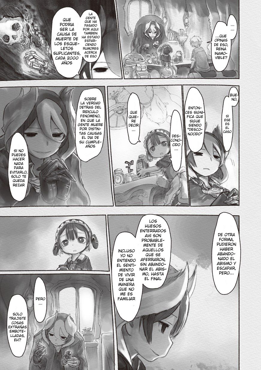 Made in Abyss Capitulo 40.7: Jiruo página 3