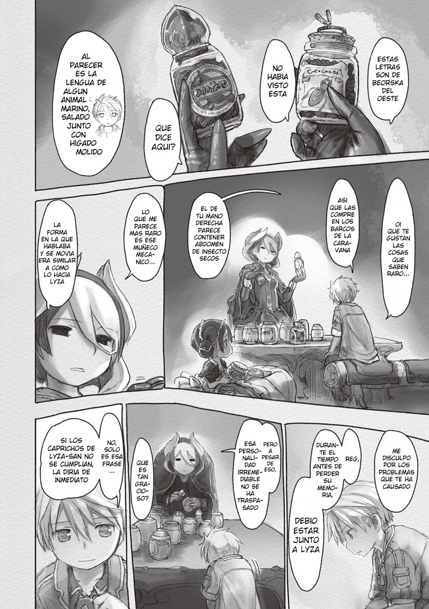 Made in Abyss Capitulo 40.7: Jiruo página 4