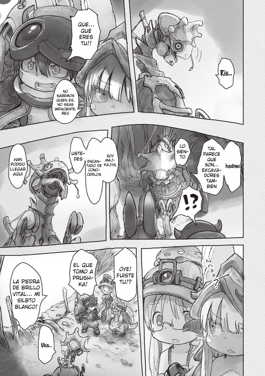 Made in Abyss Capitulo 40: Vida que Alcanzo su Forma Final página 10