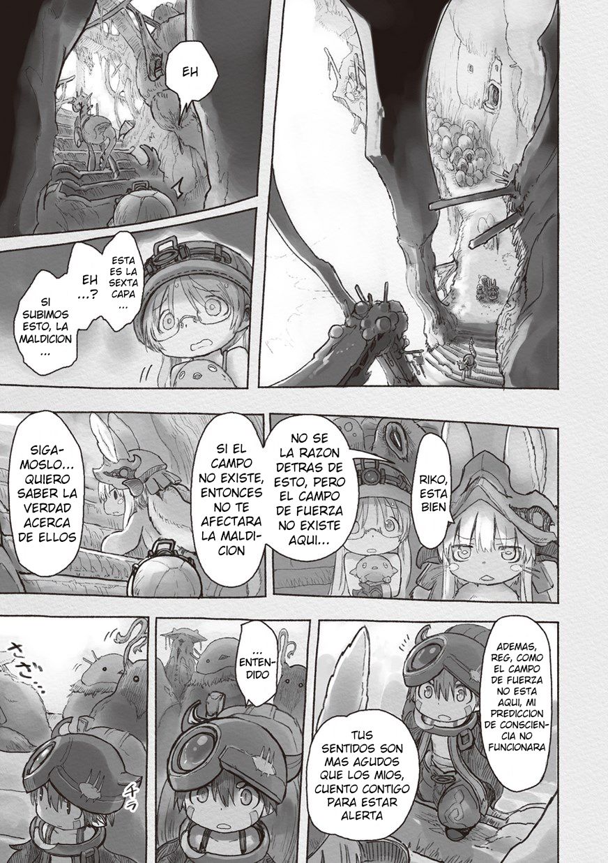 Made in Abyss Capitulo 40: Vida que Alcanzo su Forma Final página 12