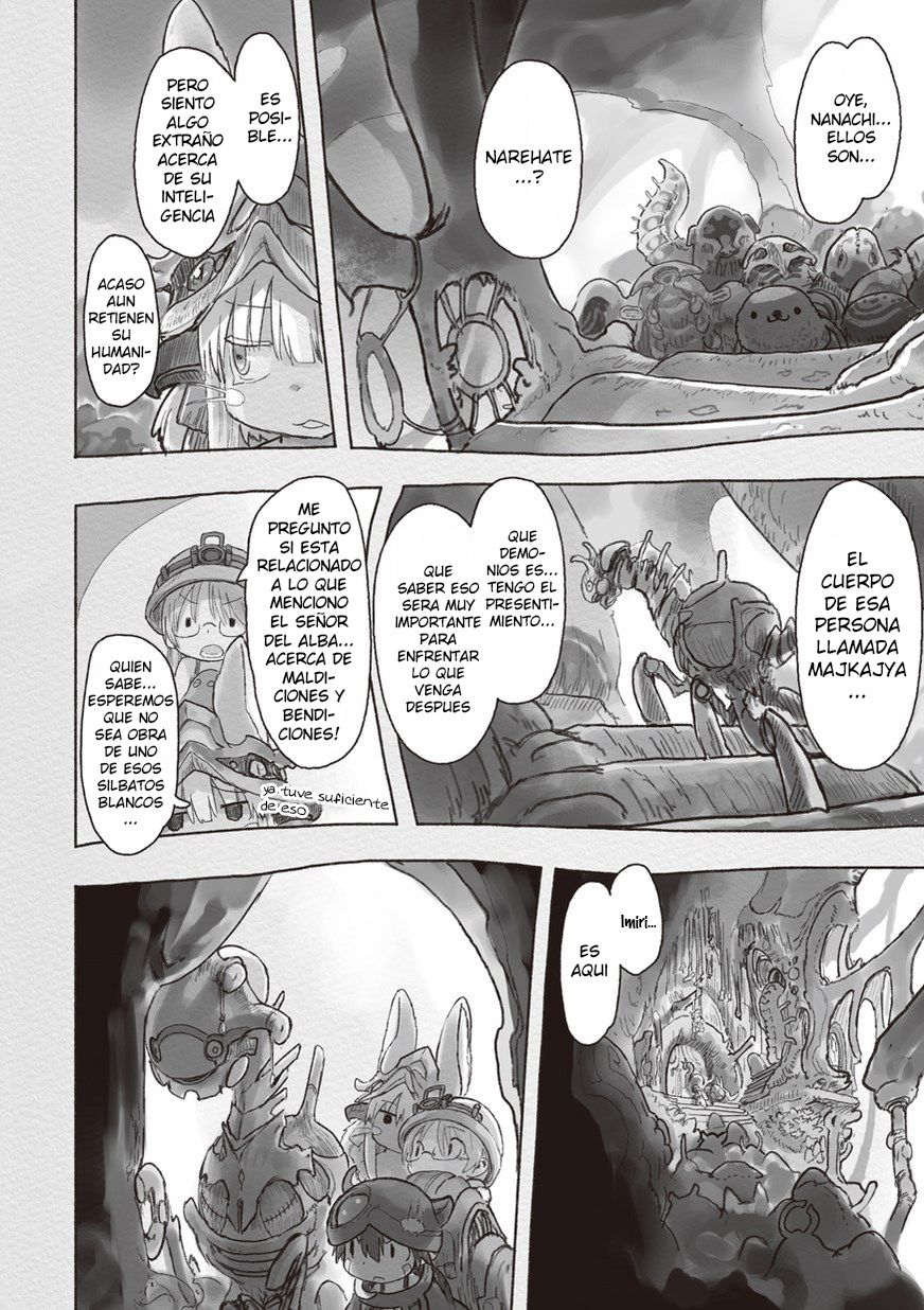 Made in Abyss Capitulo 40: Vida que Alcanzo su Forma Final página 13
