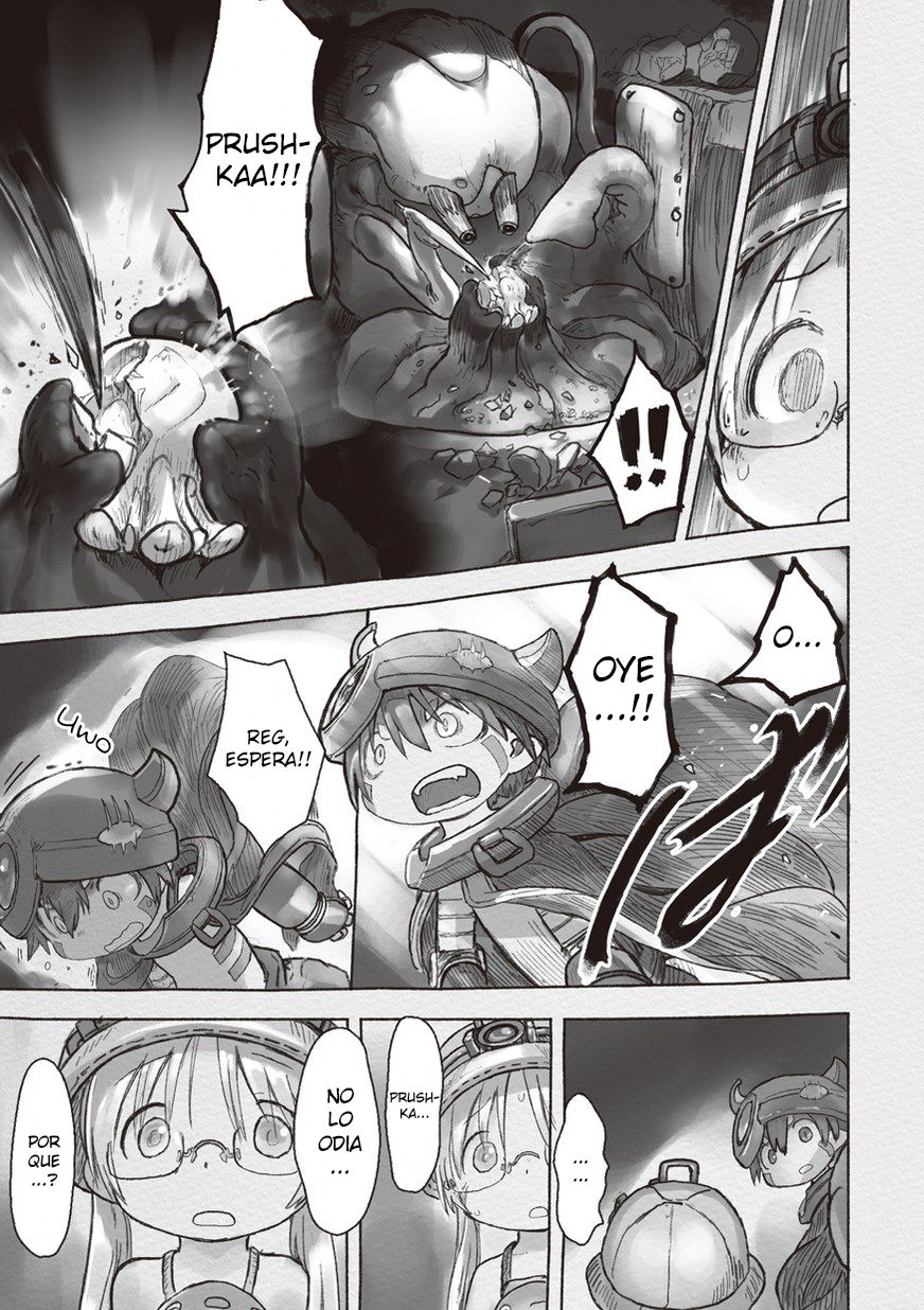 Made in Abyss Capitulo 40: Vida que Alcanzo su Forma Final página 14