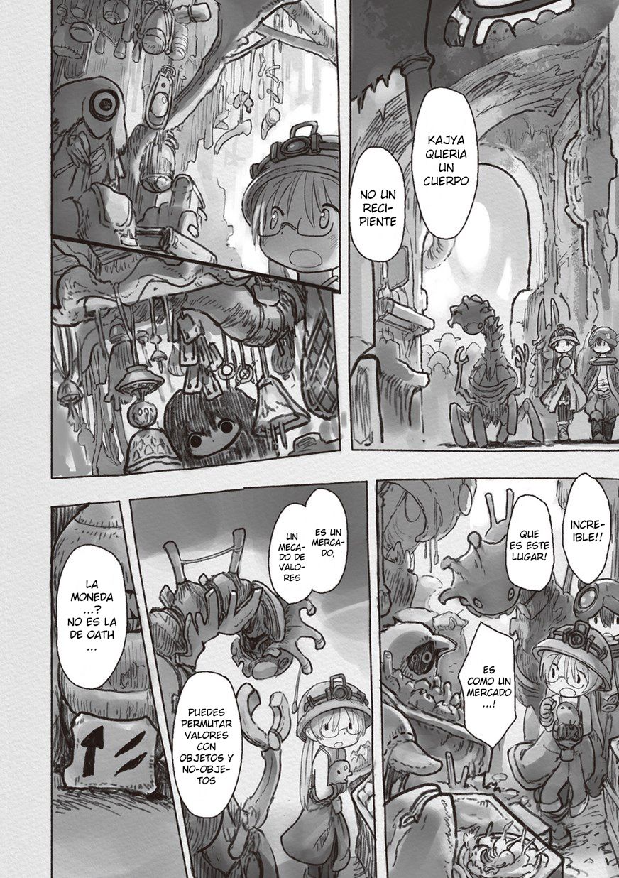 Made in Abyss Capitulo 40: Vida que Alcanzo su Forma Final página 17