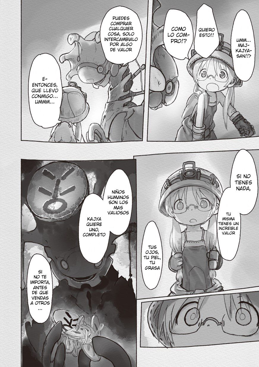 Made in Abyss Capitulo 40: Vida que Alcanzo su Forma Final página 19