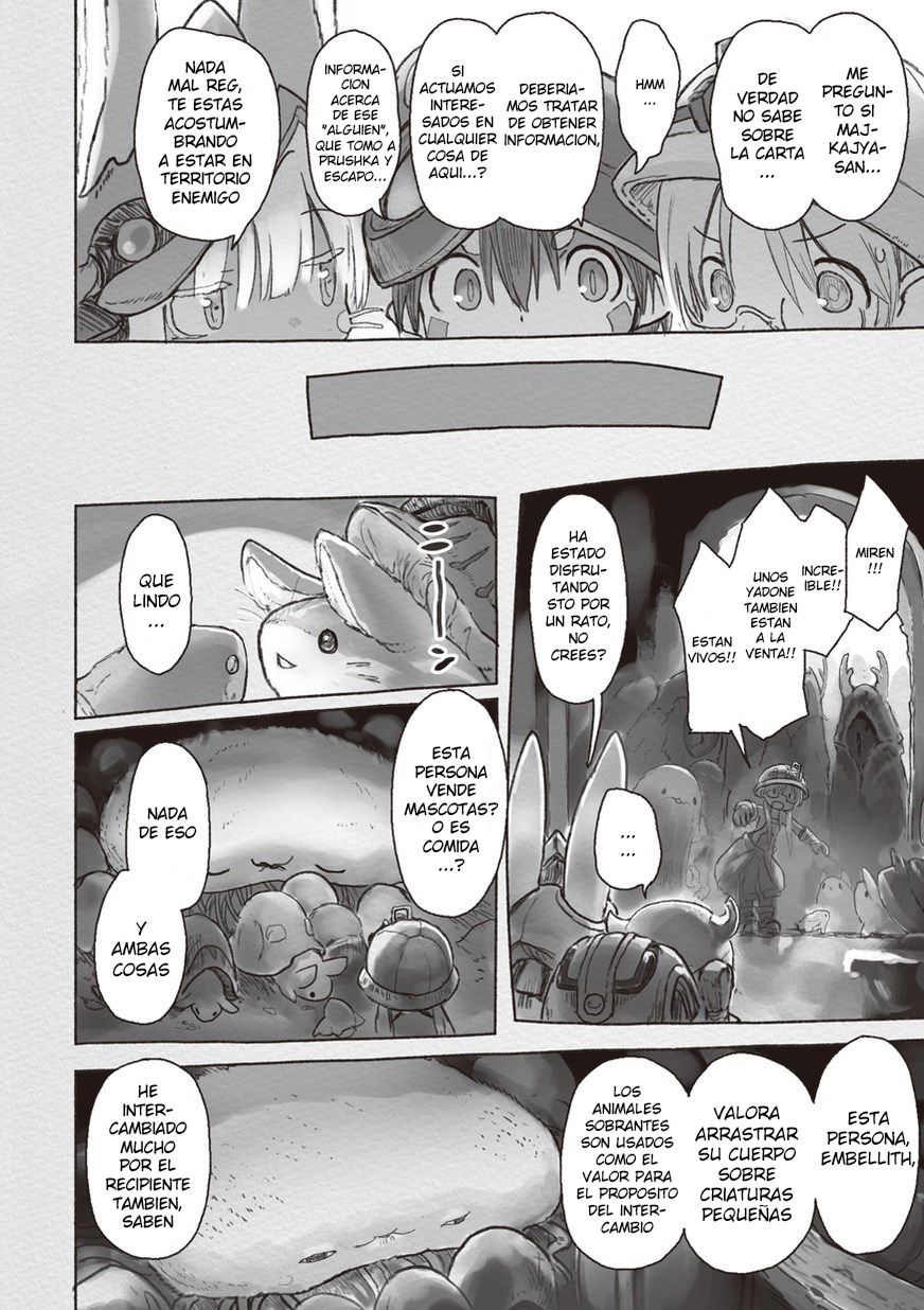 Made in Abyss Capitulo 40: Vida que Alcanzo su Forma Final página 21