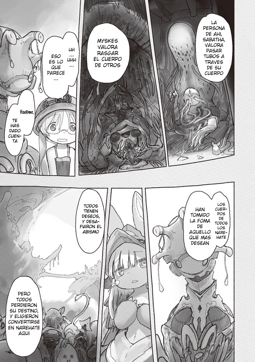 Made in Abyss Capitulo 40: Vida que Alcanzo su Forma Final página 22