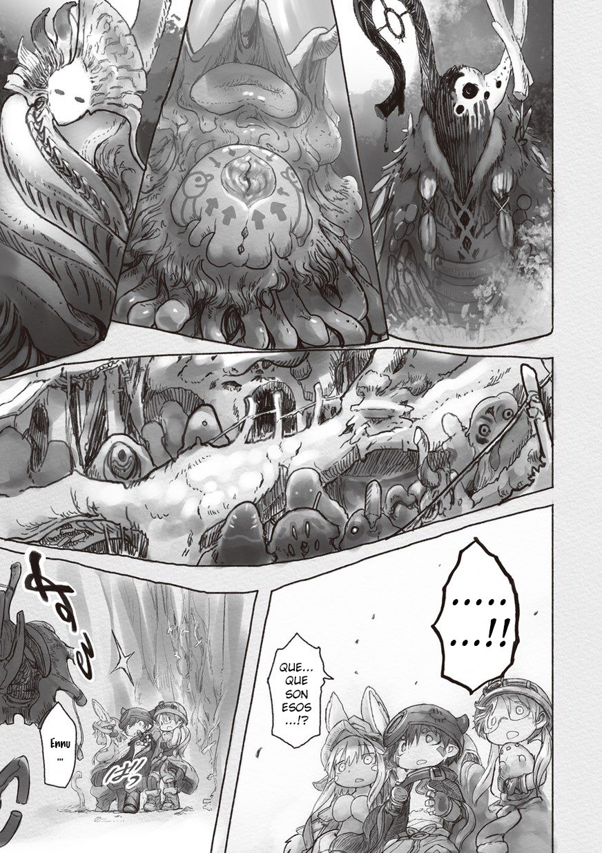 Made in Abyss Capitulo 40: Vida que Alcanzo su Forma Final página 8
