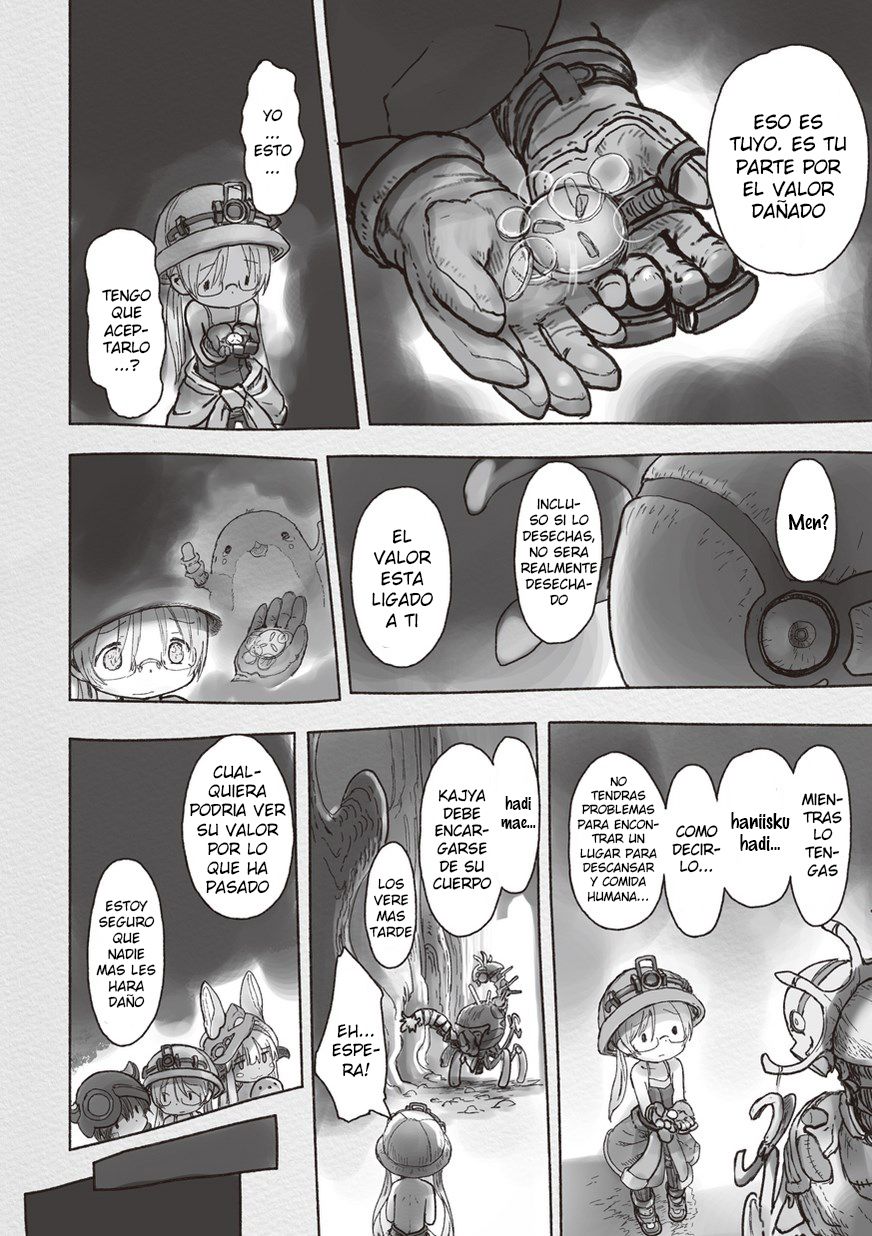 Made in Abyss Capitulo 41: Balance de Valores página 14
