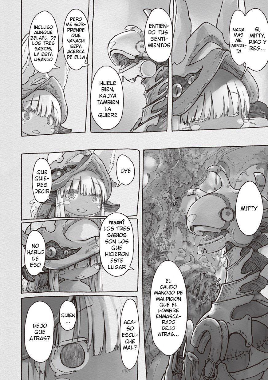 Made in Abyss Capitulo 42: Princesa Narehate página 12