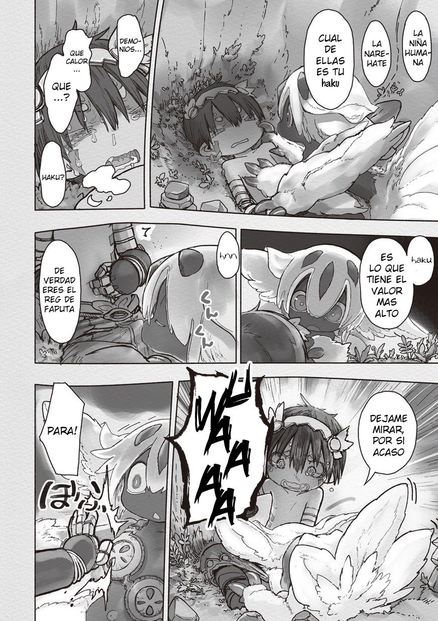 Made in Abyss Capitulo 42: Princesa Narehate página 20