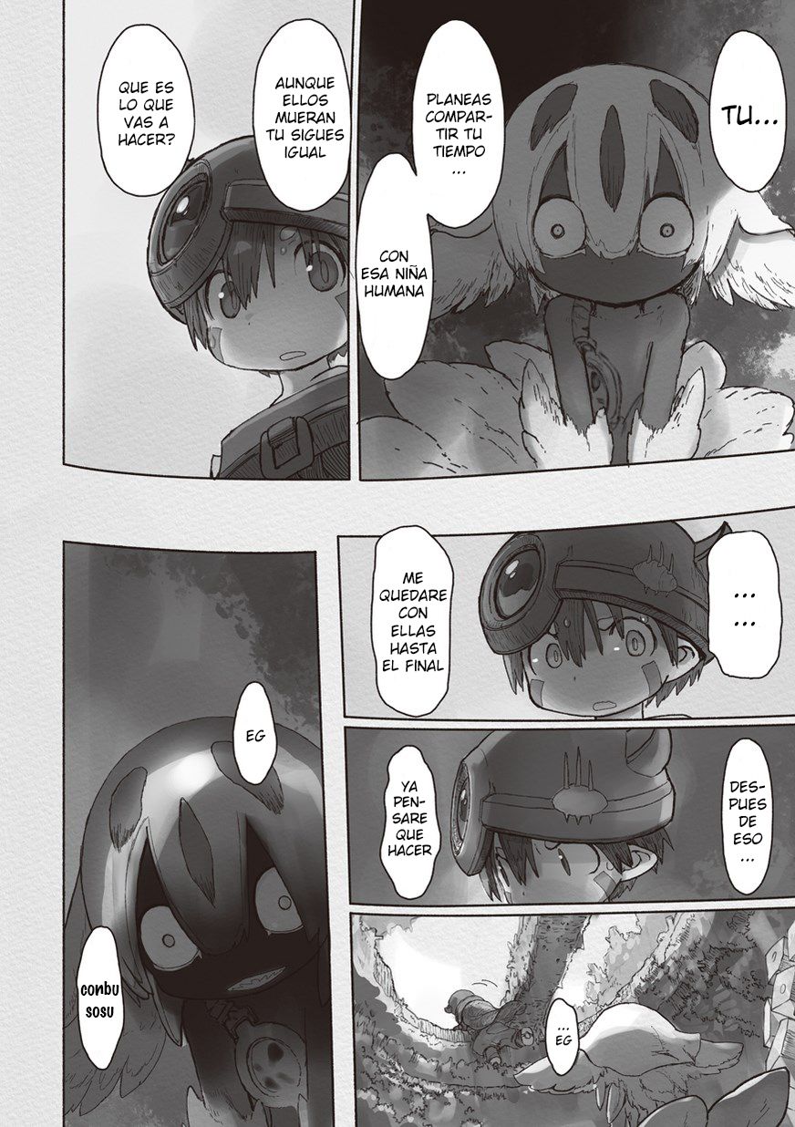 Made in Abyss Capitulo 42: Princesa Narehate página 22