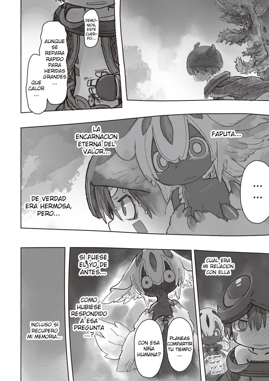 Made in Abyss Capitulo 42: Princesa Narehate página 24