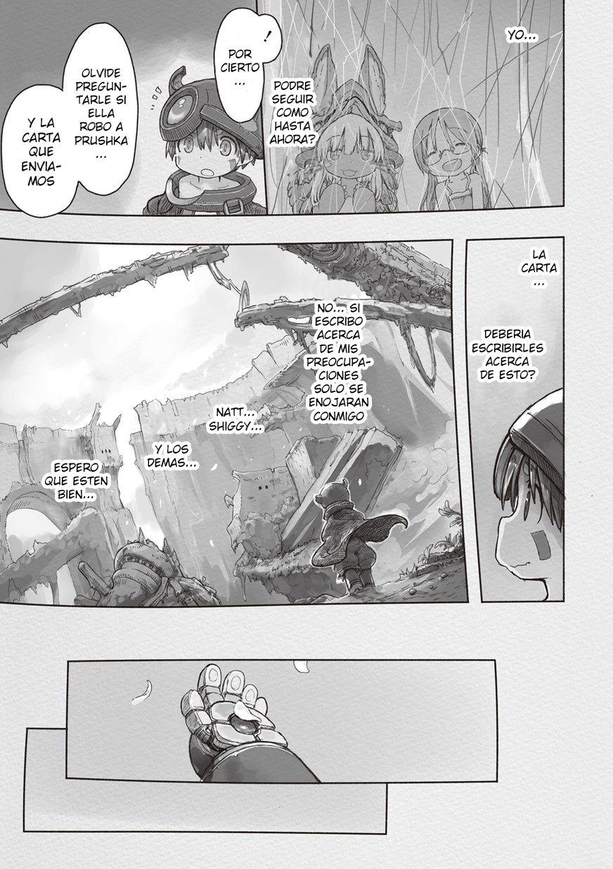 Made in Abyss Capitulo 42: Princesa Narehate página 25
