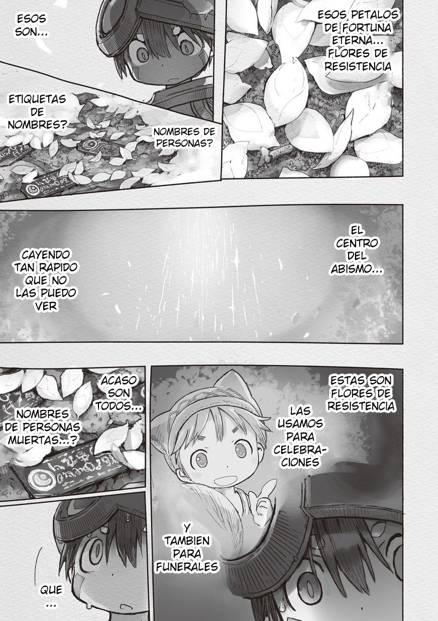 Made in Abyss Capitulo 42: Princesa Narehate página 27