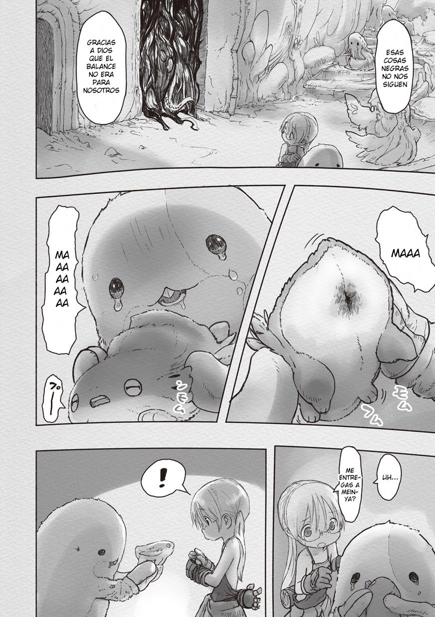 Made in Abyss Capitulo 43: Una crisis inminente página 14