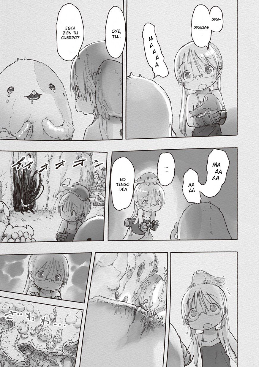 Made in Abyss Capitulo 43: Una crisis inminente página 15