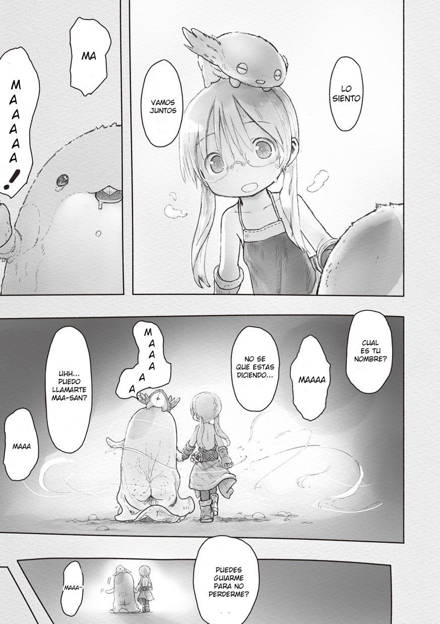 Made in Abyss Capitulo 43: Una crisis inminente página 17