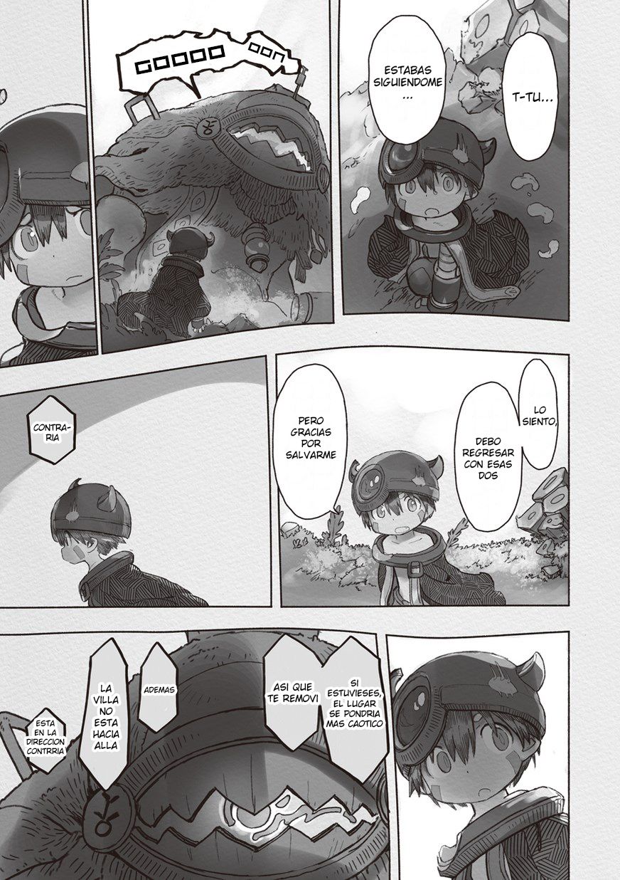 Made in Abyss Capitulo 43: Una crisis inminente página 25