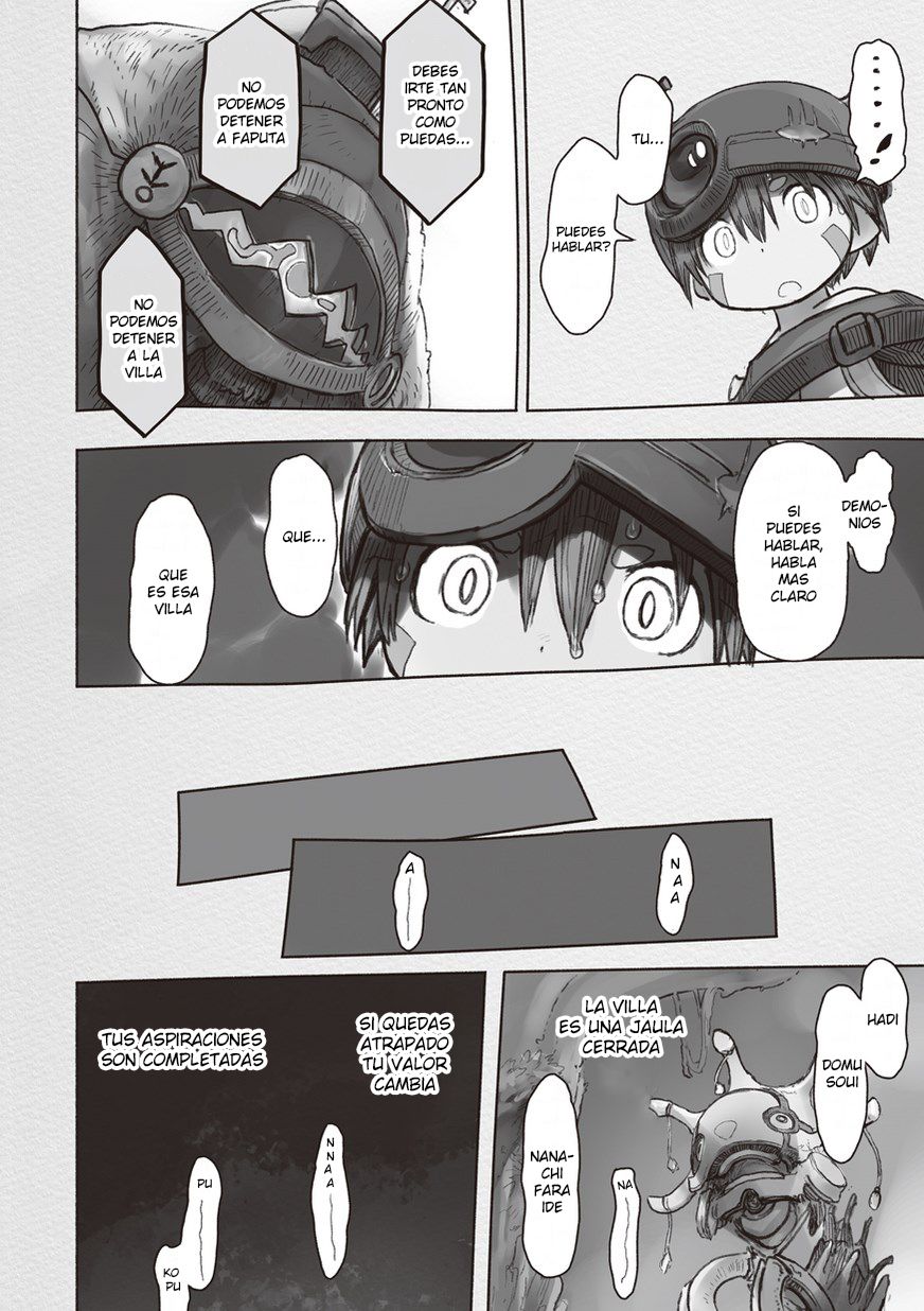 Made in Abyss Capitulo 43: Una crisis inminente página 26