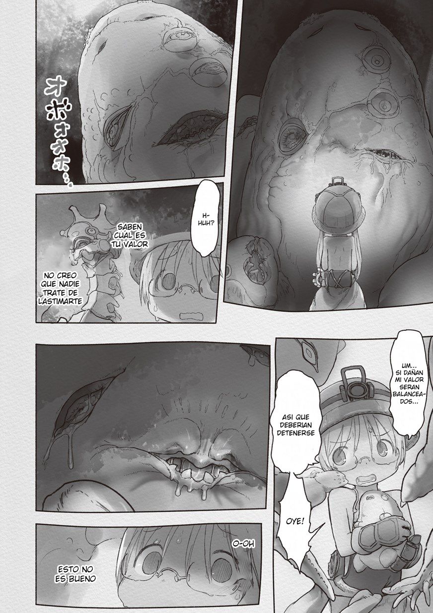 Made in Abyss Capitulo 43: Una crisis inminente página 8