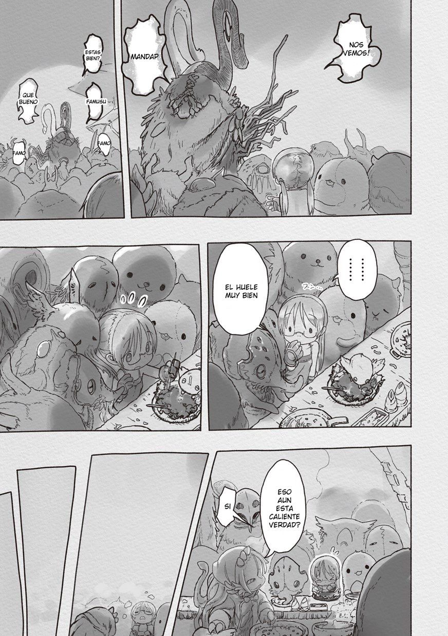 Made in Abyss Capitulo 44: Restaurante Narehate página 17