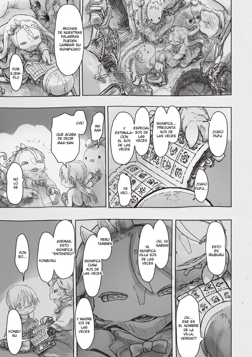 Made in Abyss Capitulo 44: Restaurante Narehate página 19